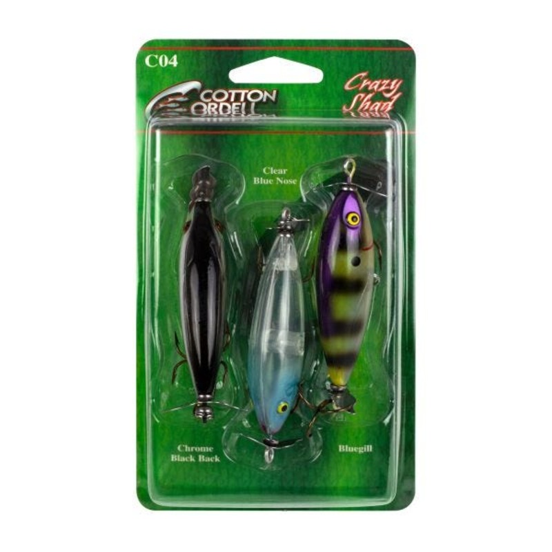 Cotton Cordell Crazy Shad 3 3 Pack
