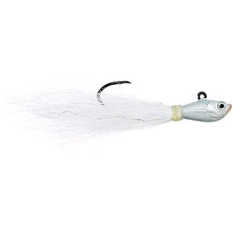 Eagle Claw Trokar Pro-V Bend Bucktail Jig White