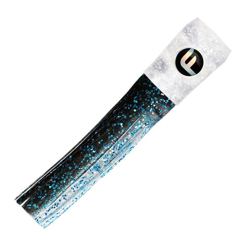 Fathom Mini Soft Chugger 4 Glitter Head/Black Clear/Blue Fleck Qty 1