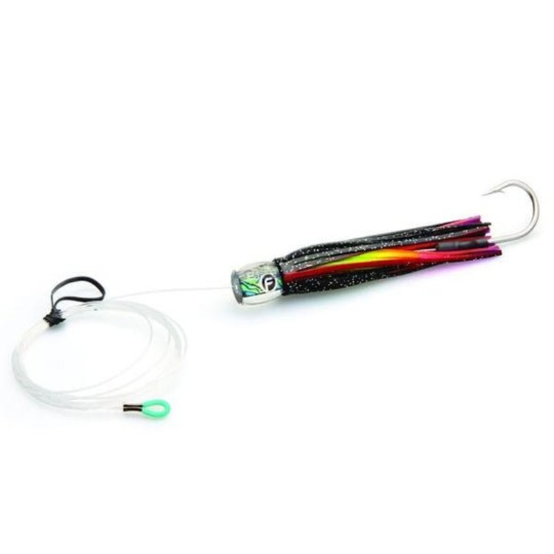 Fathom Same Ole' Roll Small Pre-Rigged Trolling Lure 7-3/4 Natural Paua Shell