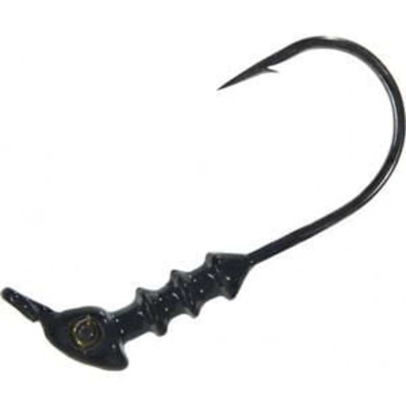 Mister Twister Exude Saltwater Jighead 3/16 Oz Black