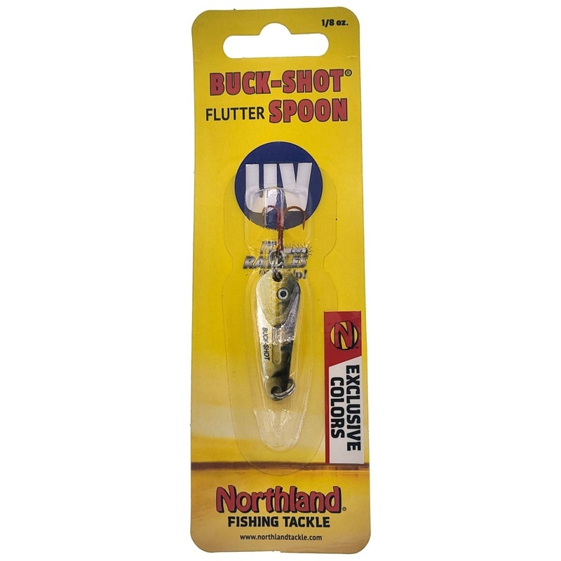 Northland Tackle Buck-Shot Flutter Spoon 1/8 Oz Mudcat