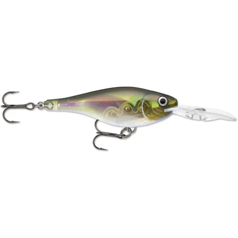 Rapala Glass Shad Rap 2 5/16 Oz Olive Ghost