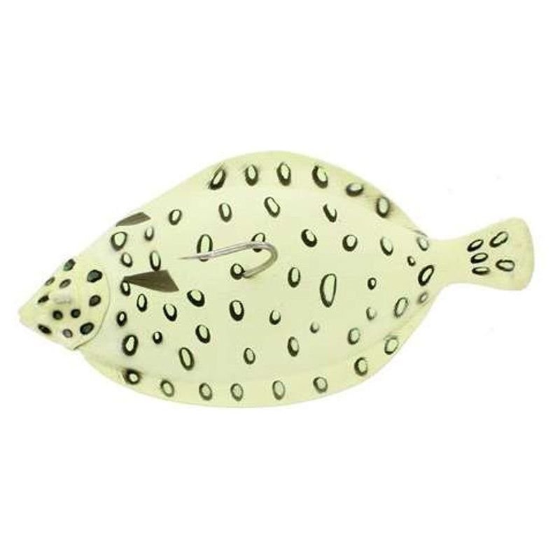 Westin Flat Matt Halibut/Flounder Jig 14-1/8 Oz 9-5/8 Glowing Plaice Qty 2