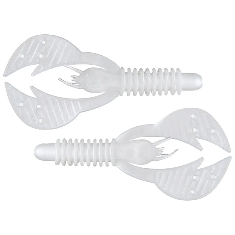 Big Bite Baits Kamikaze Craw 3 Pearl Qty 8