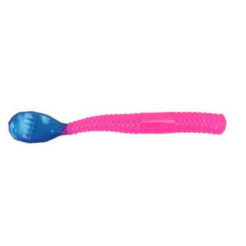 BnR Tackle Holey Worms 3.5 Blue Tail Qty 8