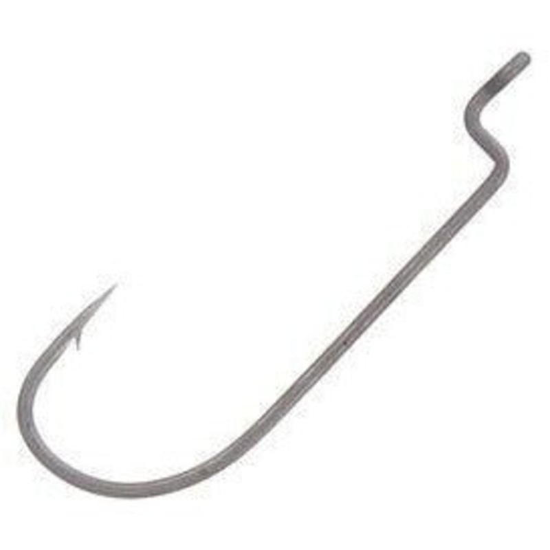 Pro-X Hard Bend Offset Worm Hooks Forged Nano Finish QTY 5