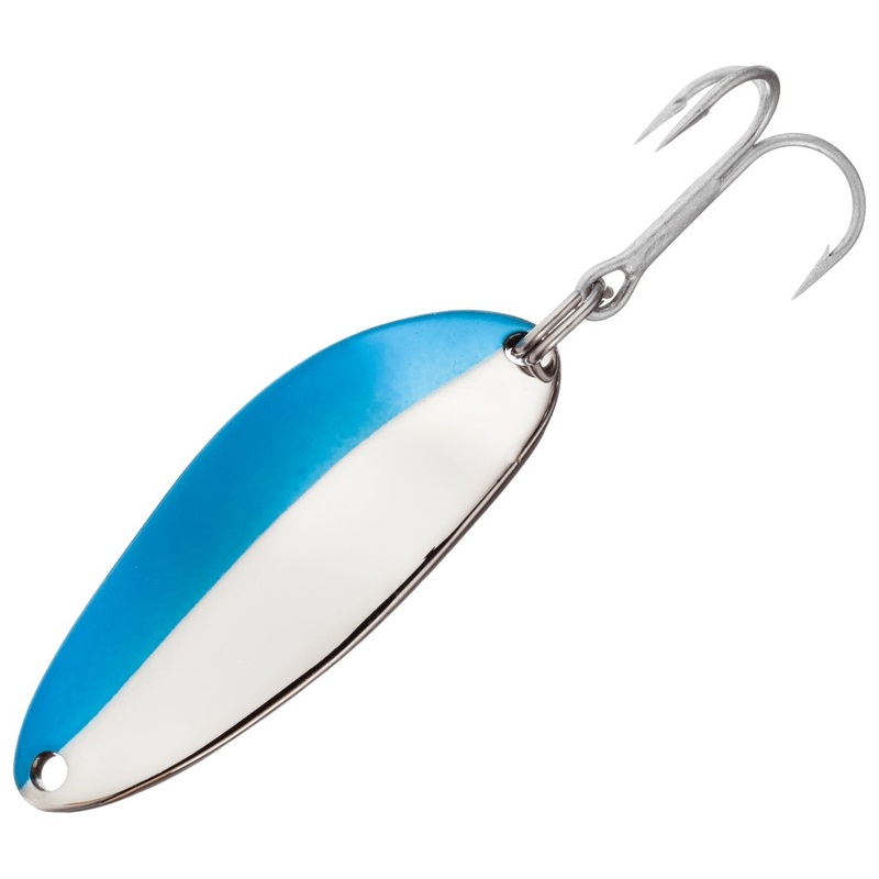 Acme Little Cleo Spoon 2-1/8 2/3 Oz Nickel/Neon Blue