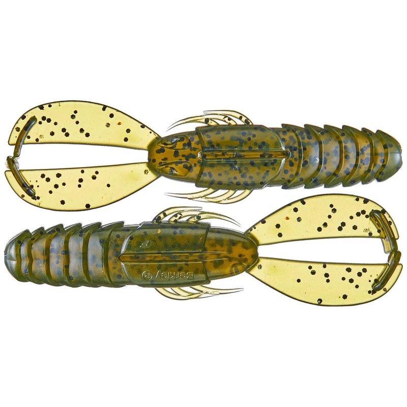 Berkley PowerBait Crash Craw 4.25 Watermelon Qty 6