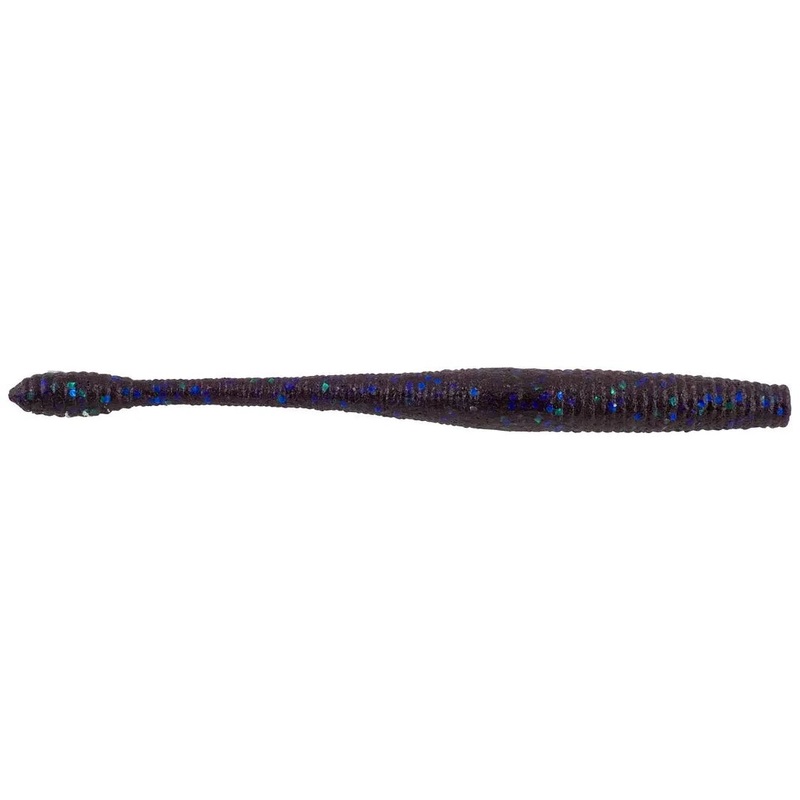 Berkley PowerBait Maxscent Hit Worm 4.5 Plum Apple Qty 10