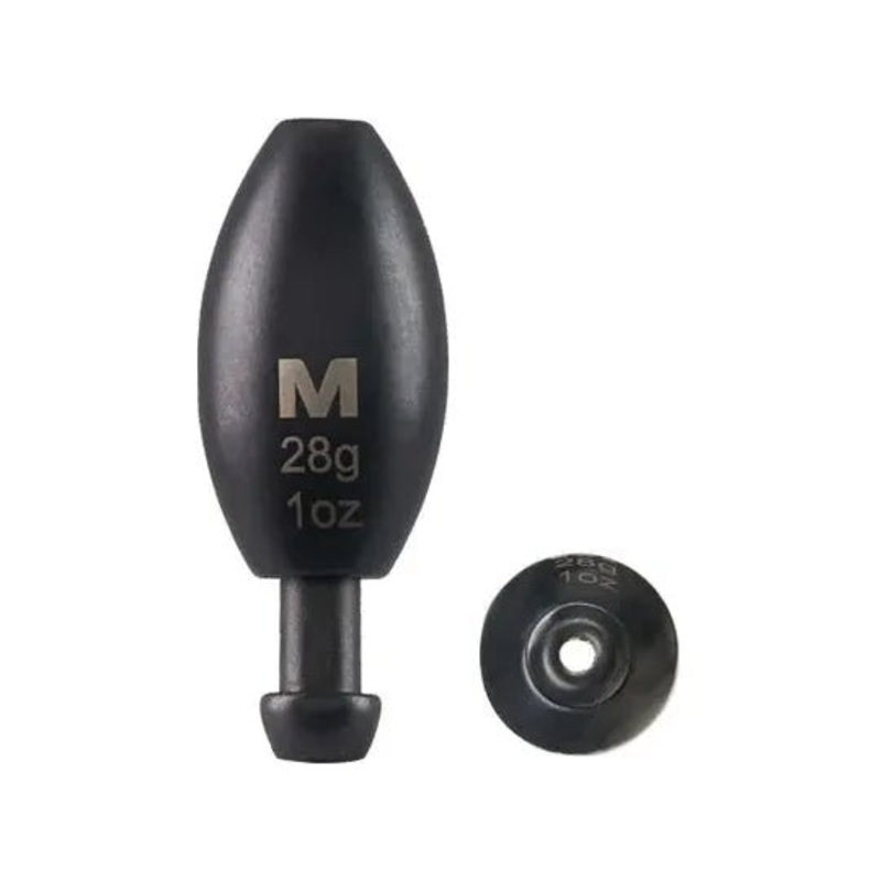 Mustad Tungsten Titan-X Punch Weight Black