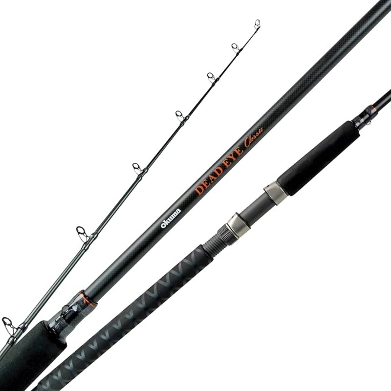Okuma DEC-LC-501Ma Dead Eye Classic A Trolling/Jigging Walleye Rod 5' 1-Pc Med