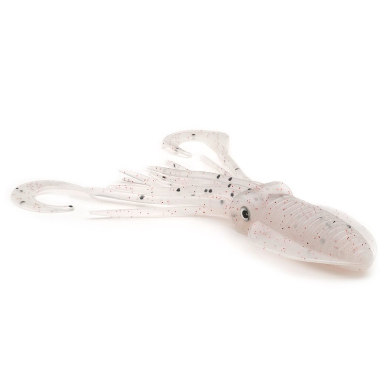 P-Line Twin Tail Squid Skirt 4.5 Qty 3 Pink/Red-Black Flake