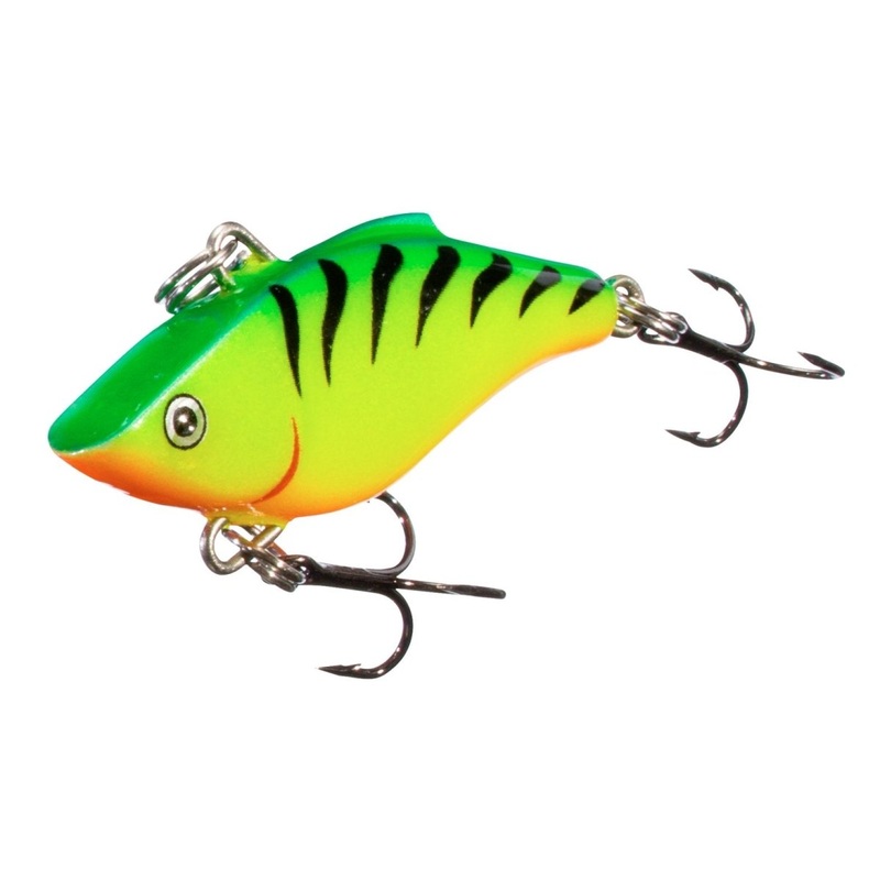 Rapala Rattlin' Rapala Lipless Crankbait 2-3/4 1/2 Oz Fire Tiger