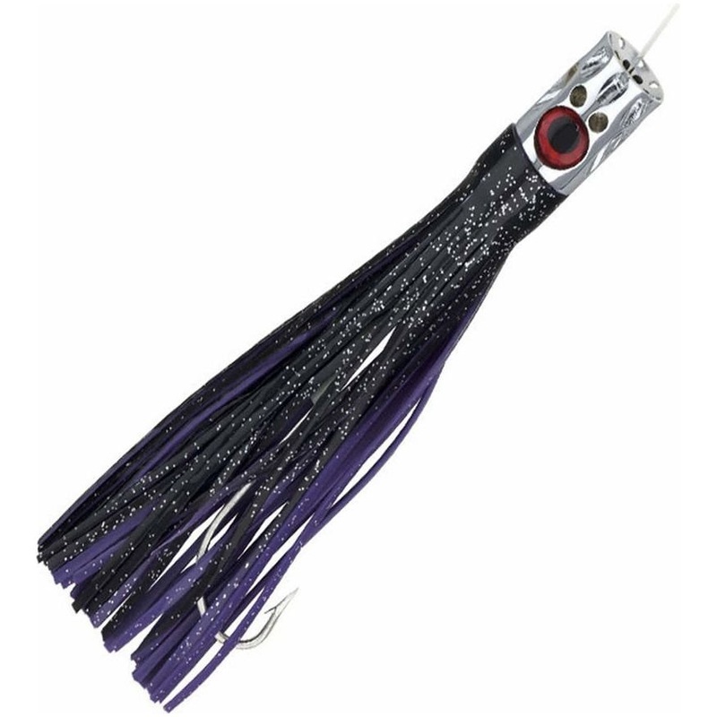 Boone Gatlin Jet Rigged Trolling Lure 7 2-3/4 Purple/Black