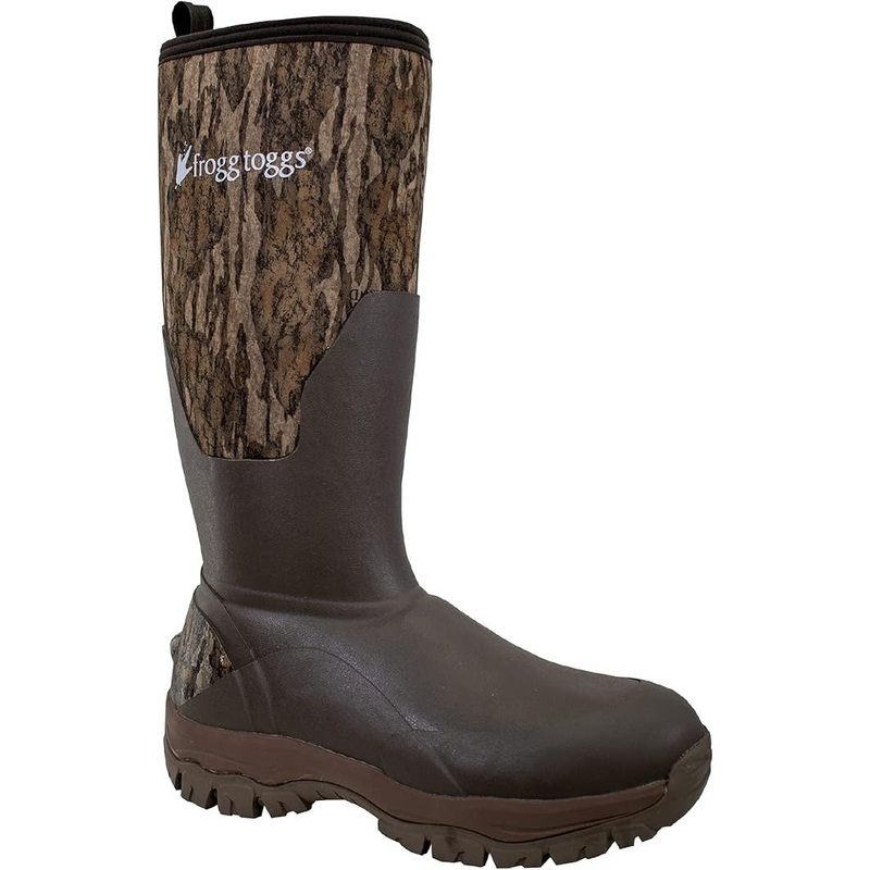 Frogg Toggs Men's Ridge Buster 1,200gm Knee Boot | Mossy Oak Bottomland | Size 10