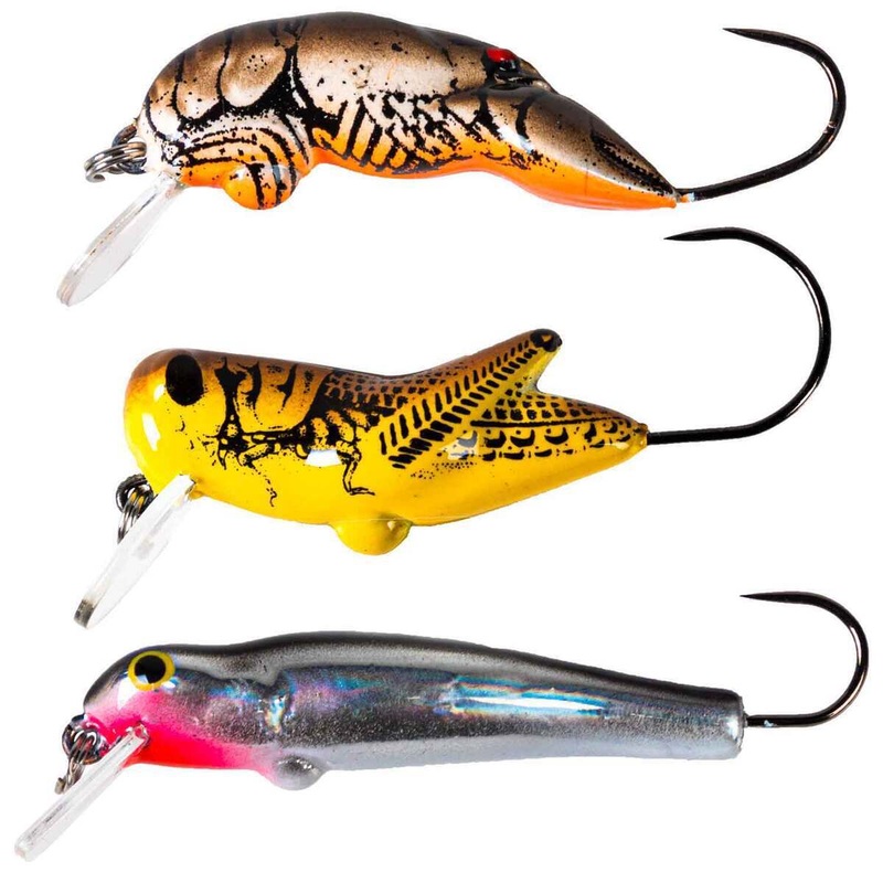 Rebel Micro Critter 1/16 Oz Qty 3 Pack Assorted