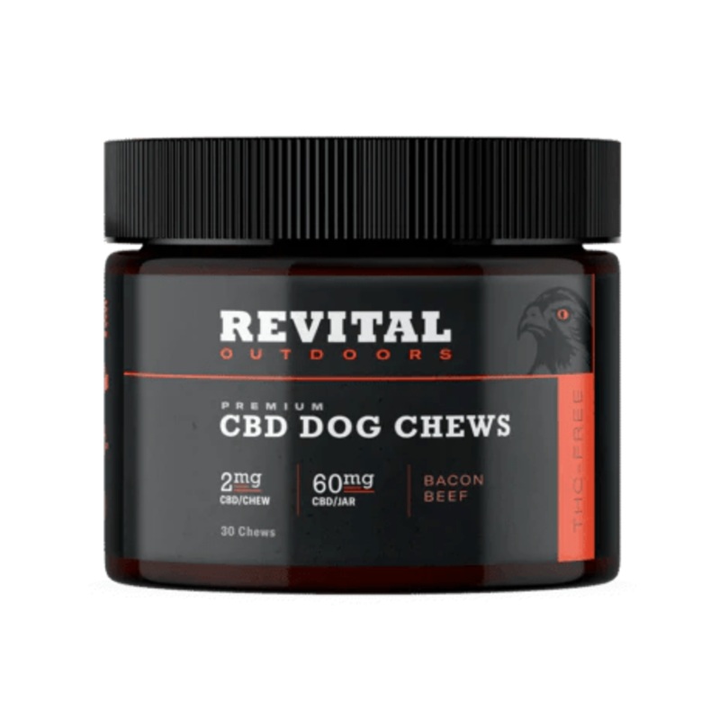 Revital Outdoors CBD  Beef Flavor Dog Treat 2mg QTY 30