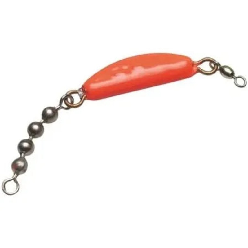 Bullet Weights Spin Sinker 4 Oz Qty 2 Flame Red