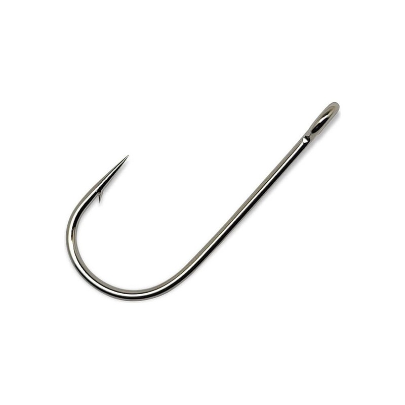 Gamakatsu Open Eye Siwash Hooks Size 5/0 NS Black Qty 4
