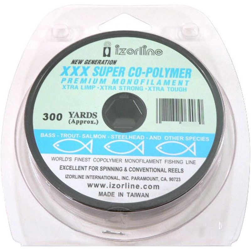 Izorline XXX Super Co-Polymer Mono 20Lb 300Yds Clear