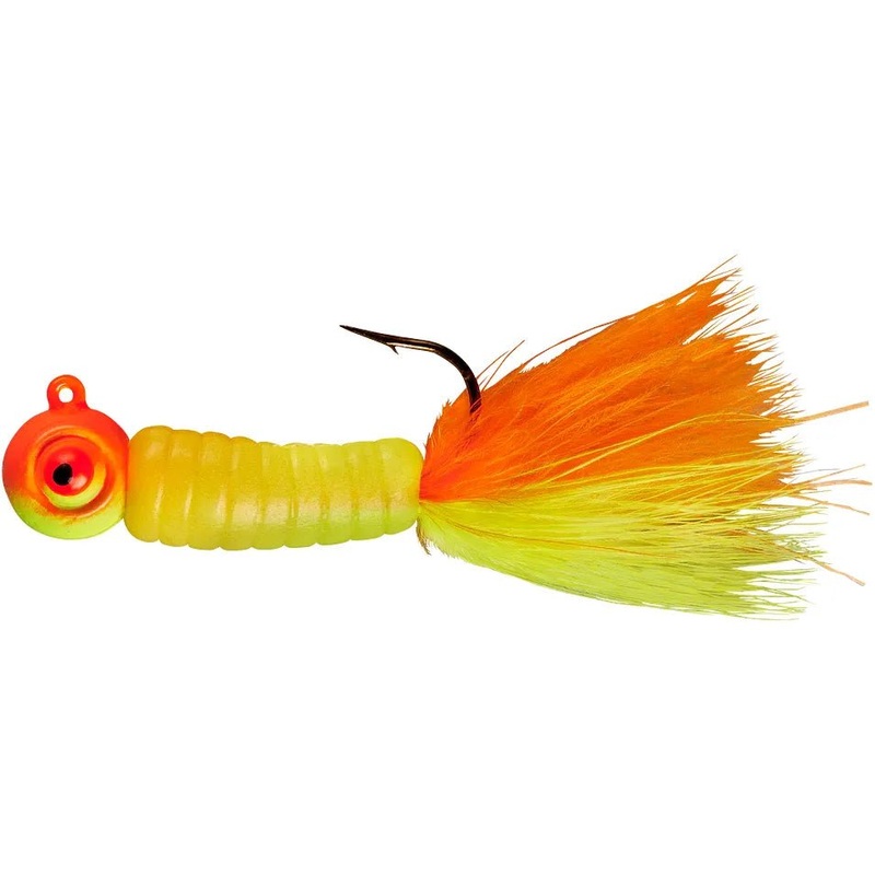 Lindy Fuzz-E-Grub 1/8 Oz Citrus Chub Qty 2