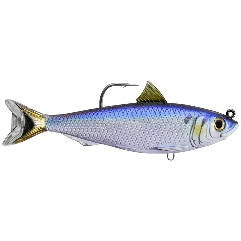 Live Target Swimbait Herring 4-1/2 3/4 Oz Blue/Black
