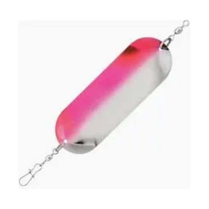 Luhr Jensen Trout Dodger 3-15/16 Chrome Pink