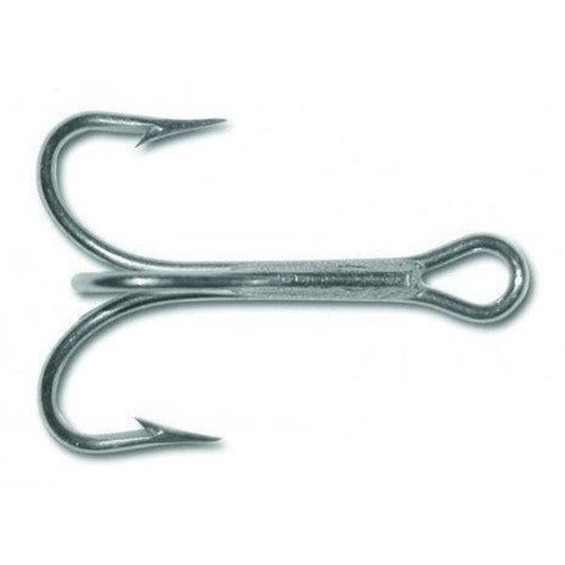 Mustad 3565-DS Classic Treble Hooks Sz 1 Qty 25 Durasteel
