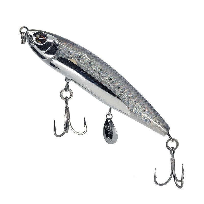 Mustad Diving Pencil 160 OTO 6.3 2.6 Oz Shiny Ghost Sardine