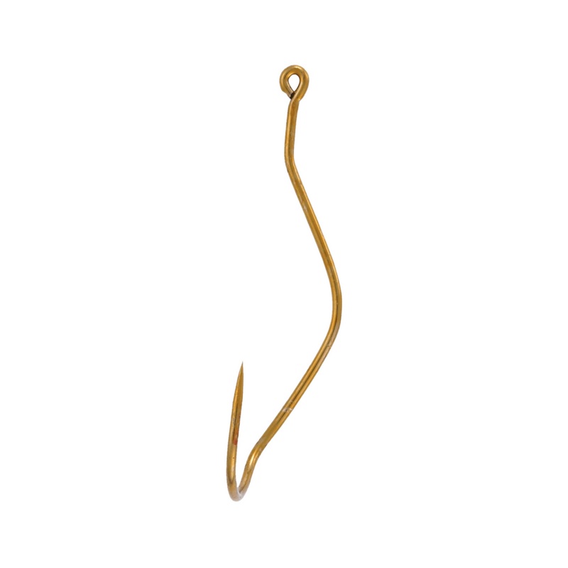 Mustad Slow Death Aberdeen Hooks Qty 10 Gold