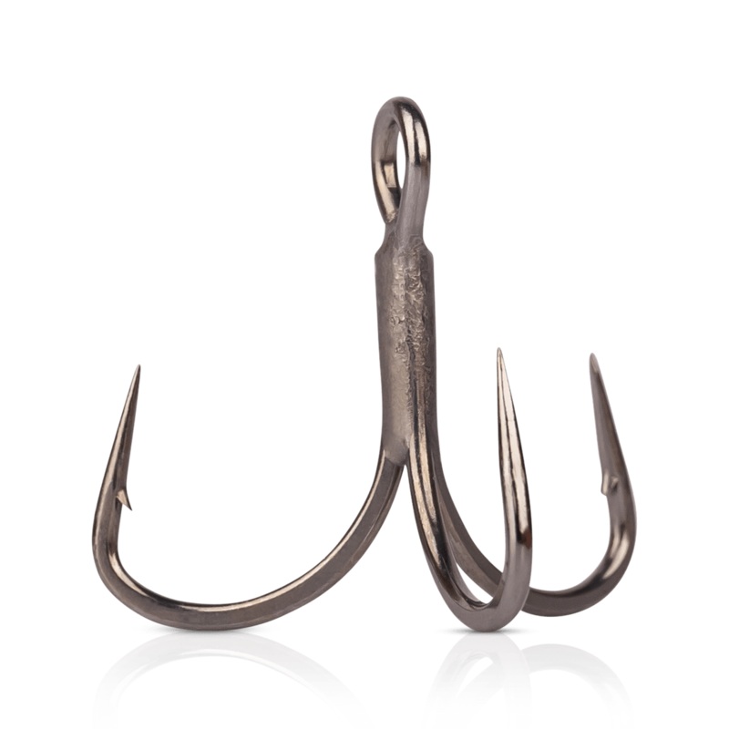 Mustad Tactical Bass In-Line Triple Grip Short Hooks Qty 6