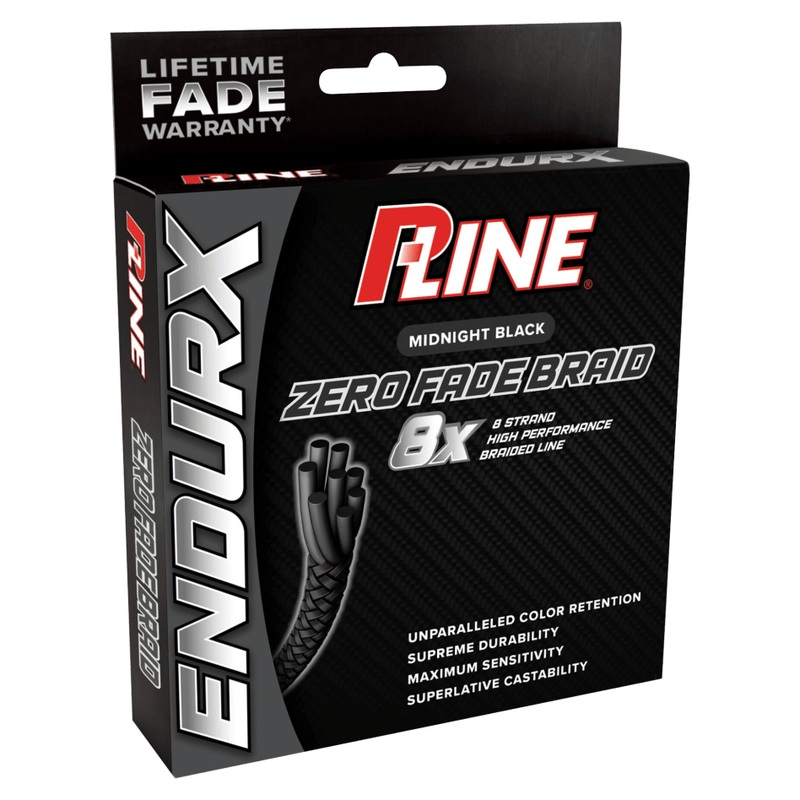 P-Line Endurx No Fade Braid 150yds Midnight Black