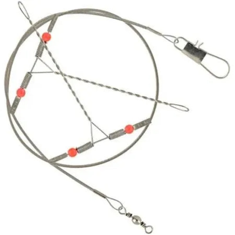 Sea Striker Twisted Arm Double Drop Wire Rig 18 60Lb Test Qty 1