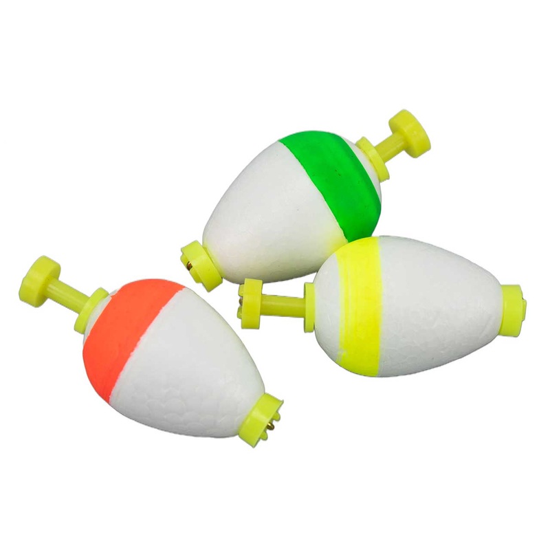 Thill Pear Foam Floats 1.5 Assorted Qty 3