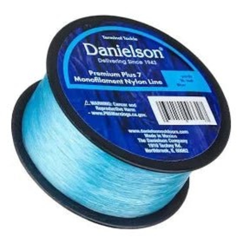 Danielson Premium Plus 7 Mono Nylon Line 200Yds 30Lb Blue