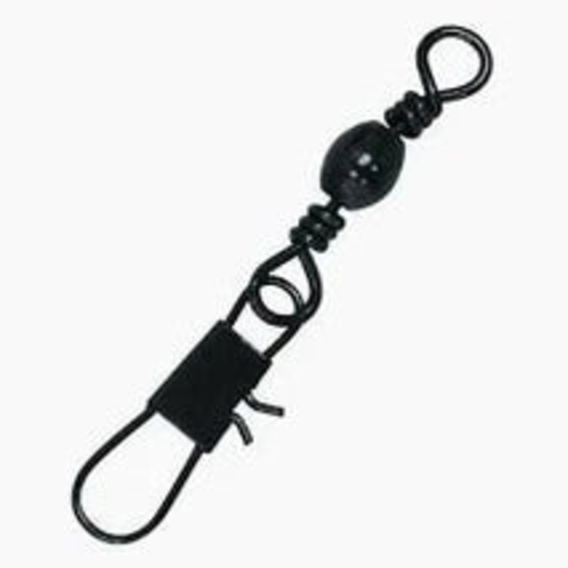 Eagle Claw Barrel Swivel W/ Interlock Snap Sz 3 Qty 12