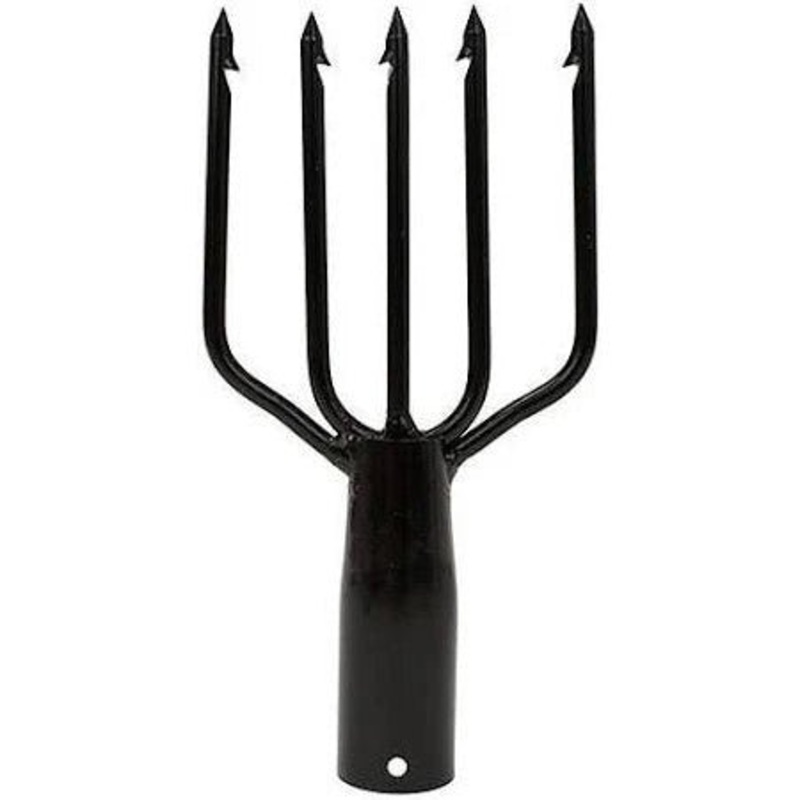 Eagle Claw Jumbo 5-Prong Fish Spear 4-1/2 x 3-3/4 x 9-1/2