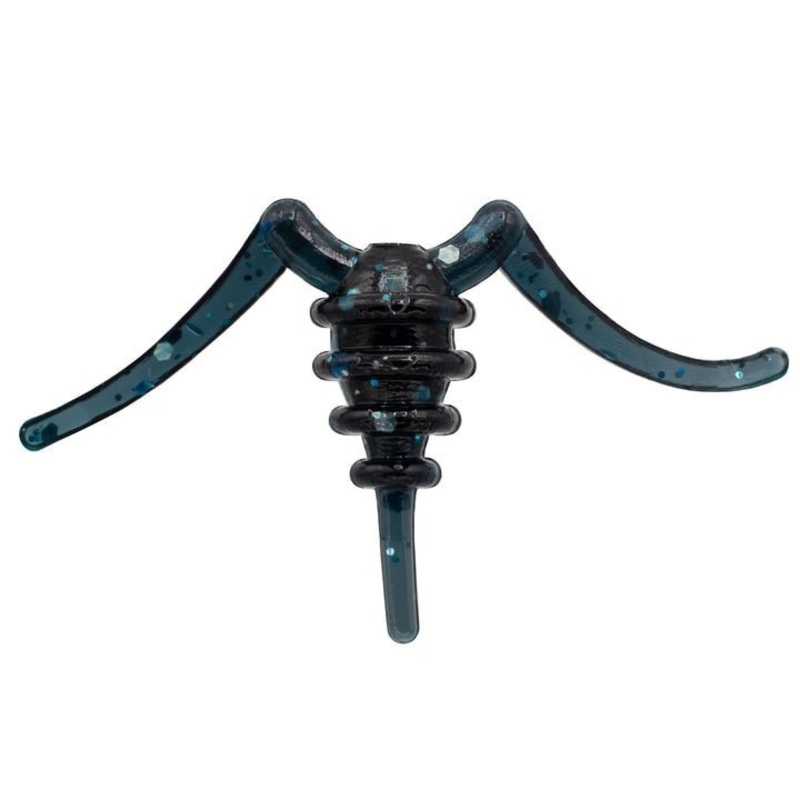 Eurotackle Micro Finesse Plankton .5 Qty 10 Black/Blue Flake