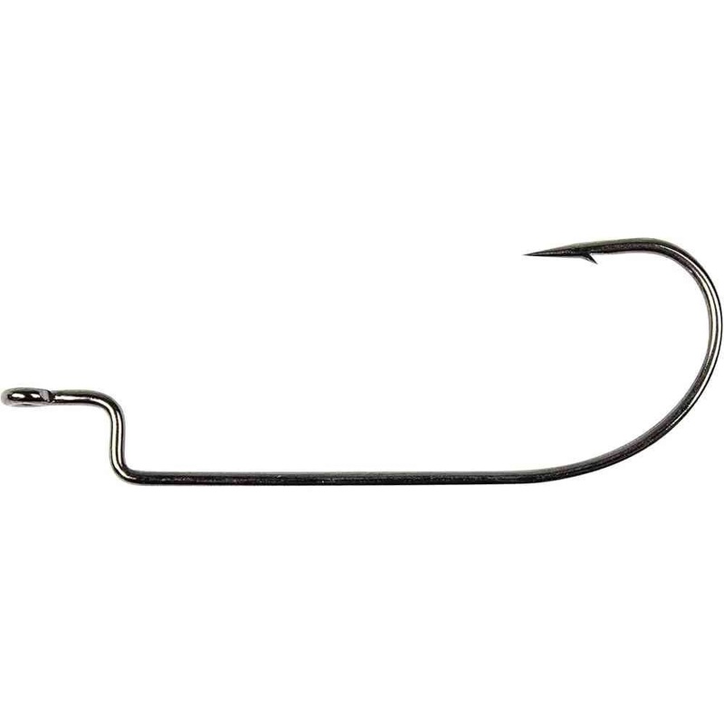 Lunkerhunt Offset Worm Hooks Sz 4/0 Qty 8