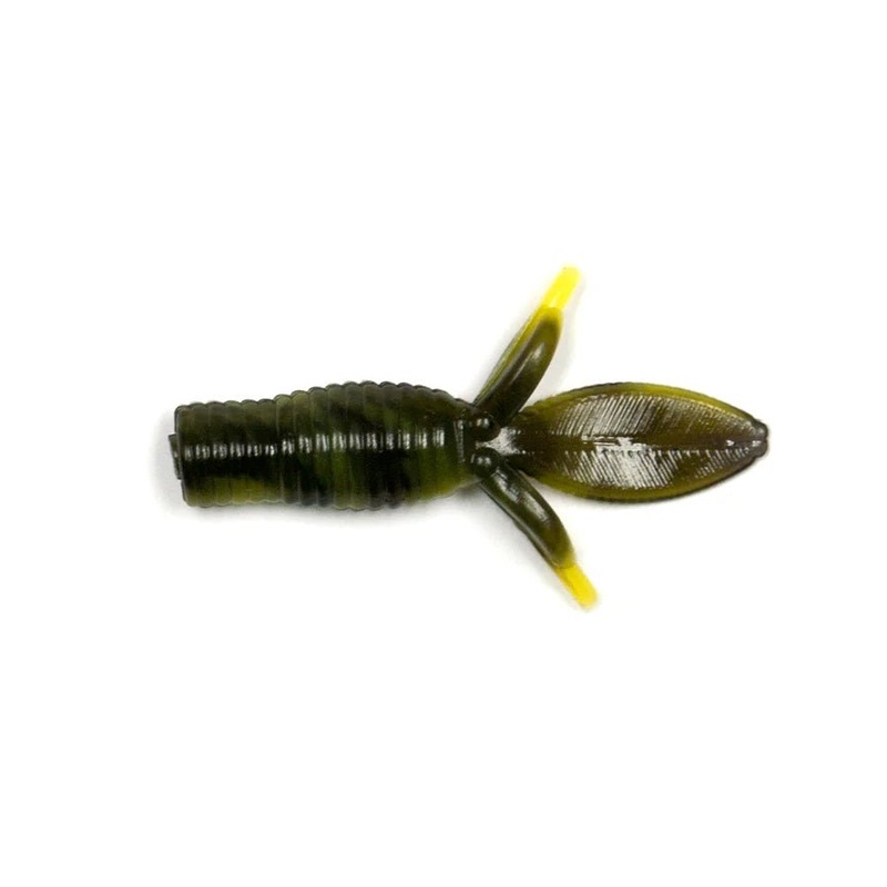 LunkerHunt Waterbug 1.5 Qty 12 Beetle Juice