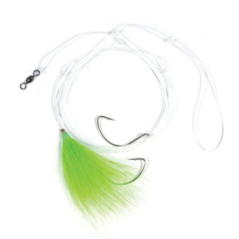 Sea Striker Fluke Hi-Lo Rig W/ Yellow Bucktail
