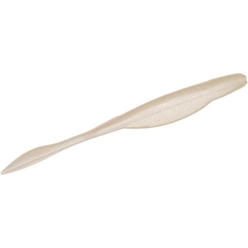 Strike King KVD Caffeine Shad 4 Qty 8 Pearl
