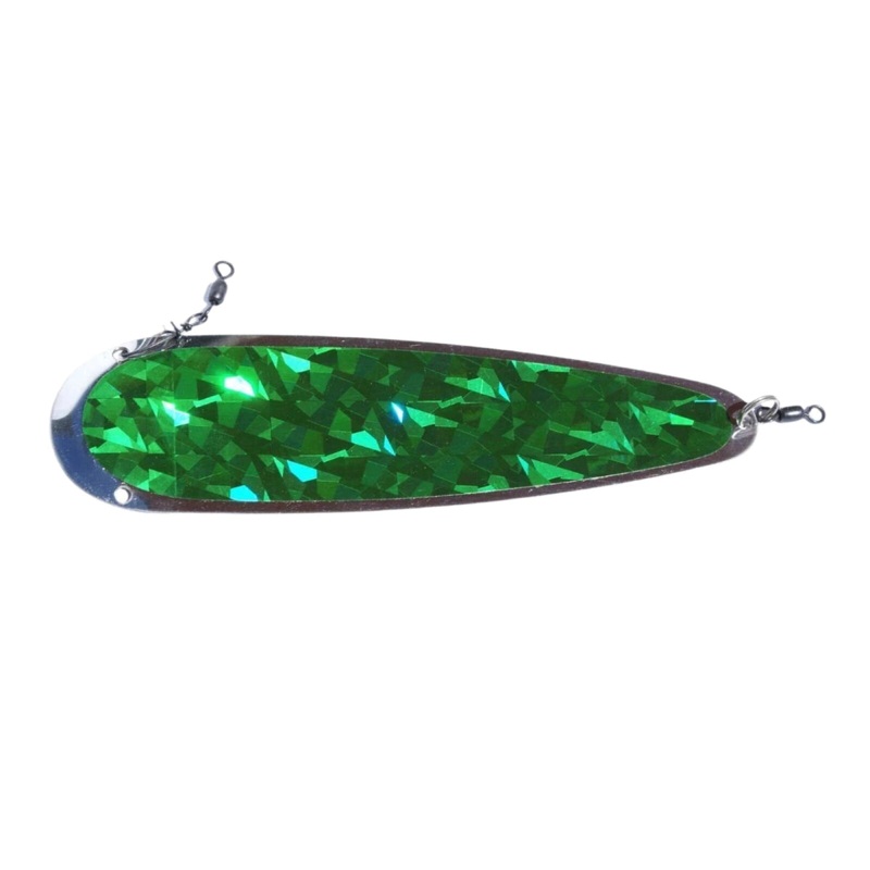 Trinidad Tackle Stainless Steel Dodger 9 Green