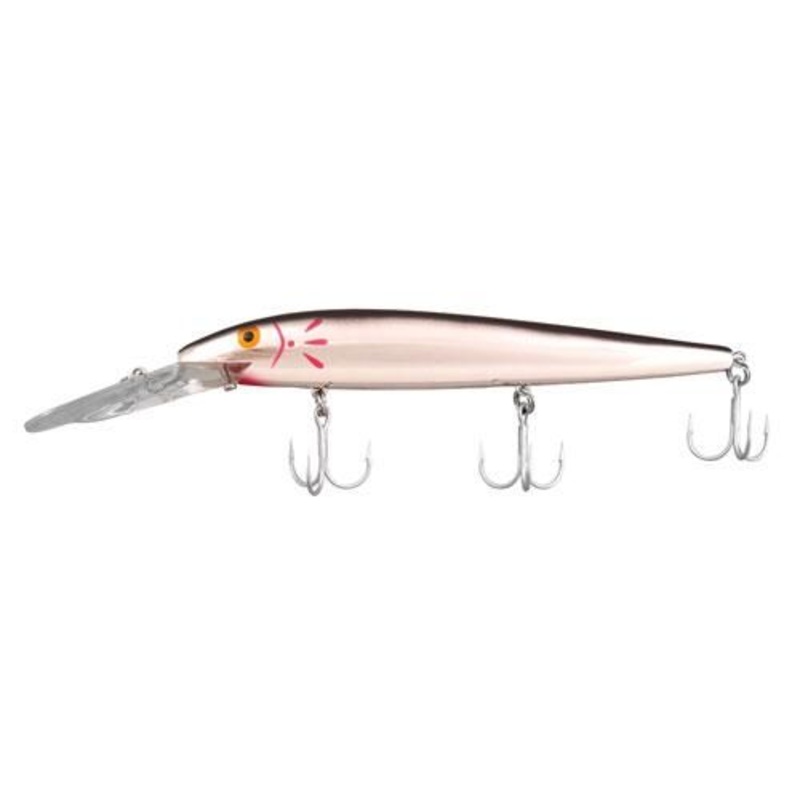 Cotton Cordell Red Fin Deep Diver 7 1 Oz Chrome Black Back