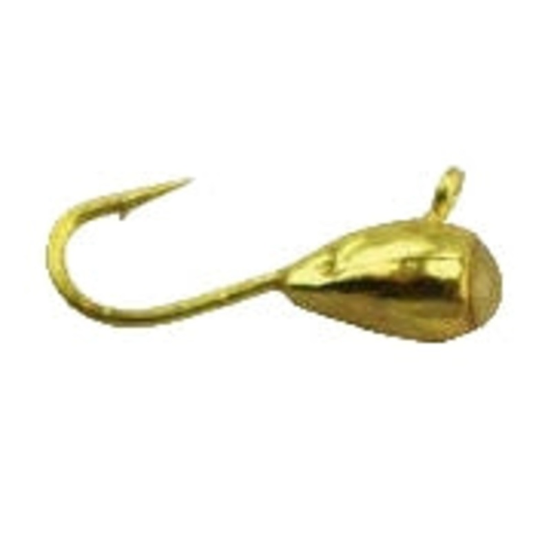 Custom Jigs Chekai Jig 4mm Hook 14 Qty 1 Tungsten Gold