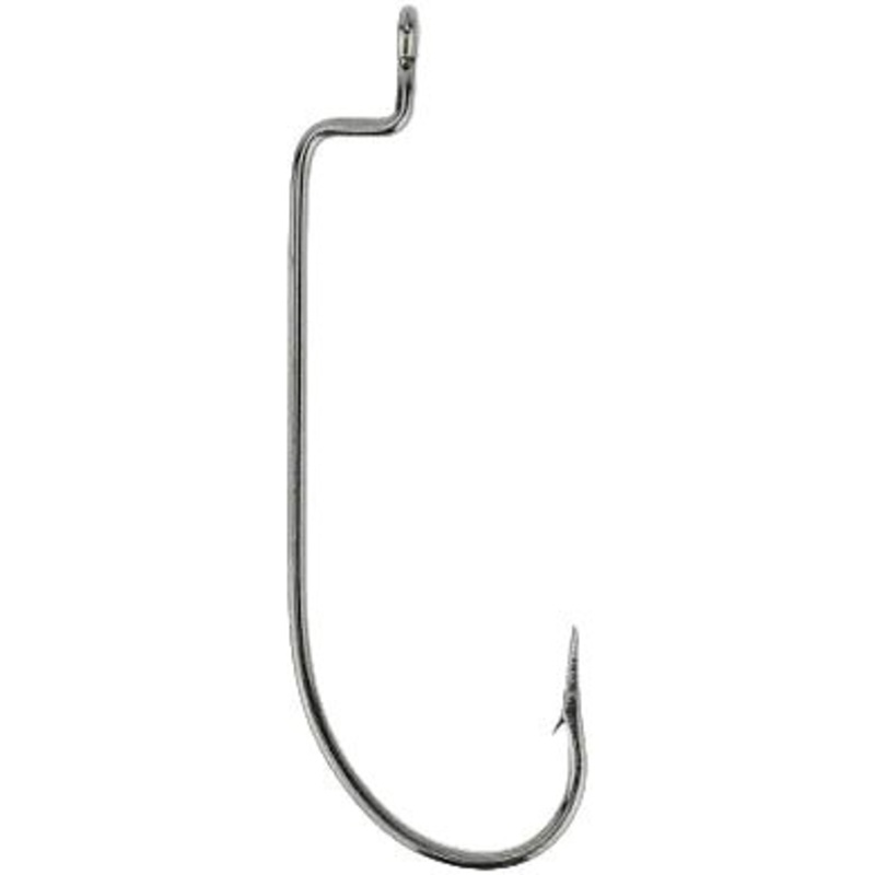 Daiichi Offset Wide Gap Worm Hooks Size 2/0 Qty 6