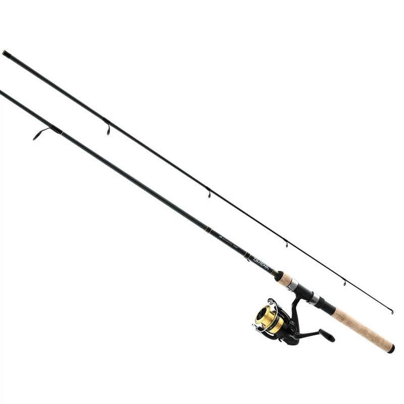 Daiwa D-Shock Spinning Rod Combo 6'0 Medium 2-Pc