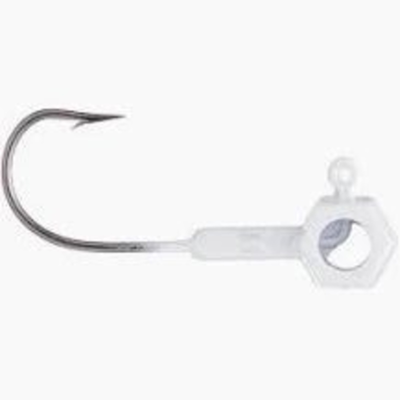 Leland Eyehole Brandon Smith Jighead 1/8 Oz Qty 5 White
