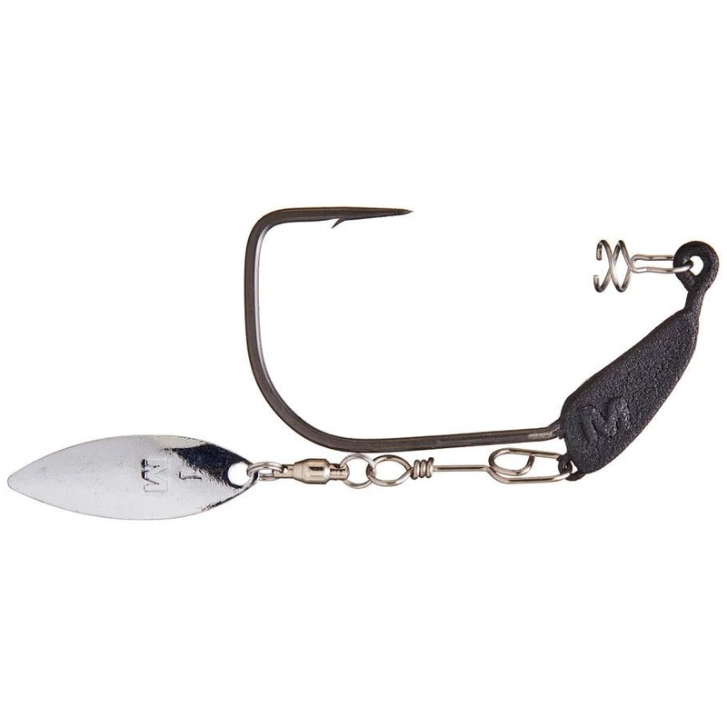 Mustad Infiltrator Blade Weight Bass Hooks 1/4 Oz Size 5/0 Qty 2
